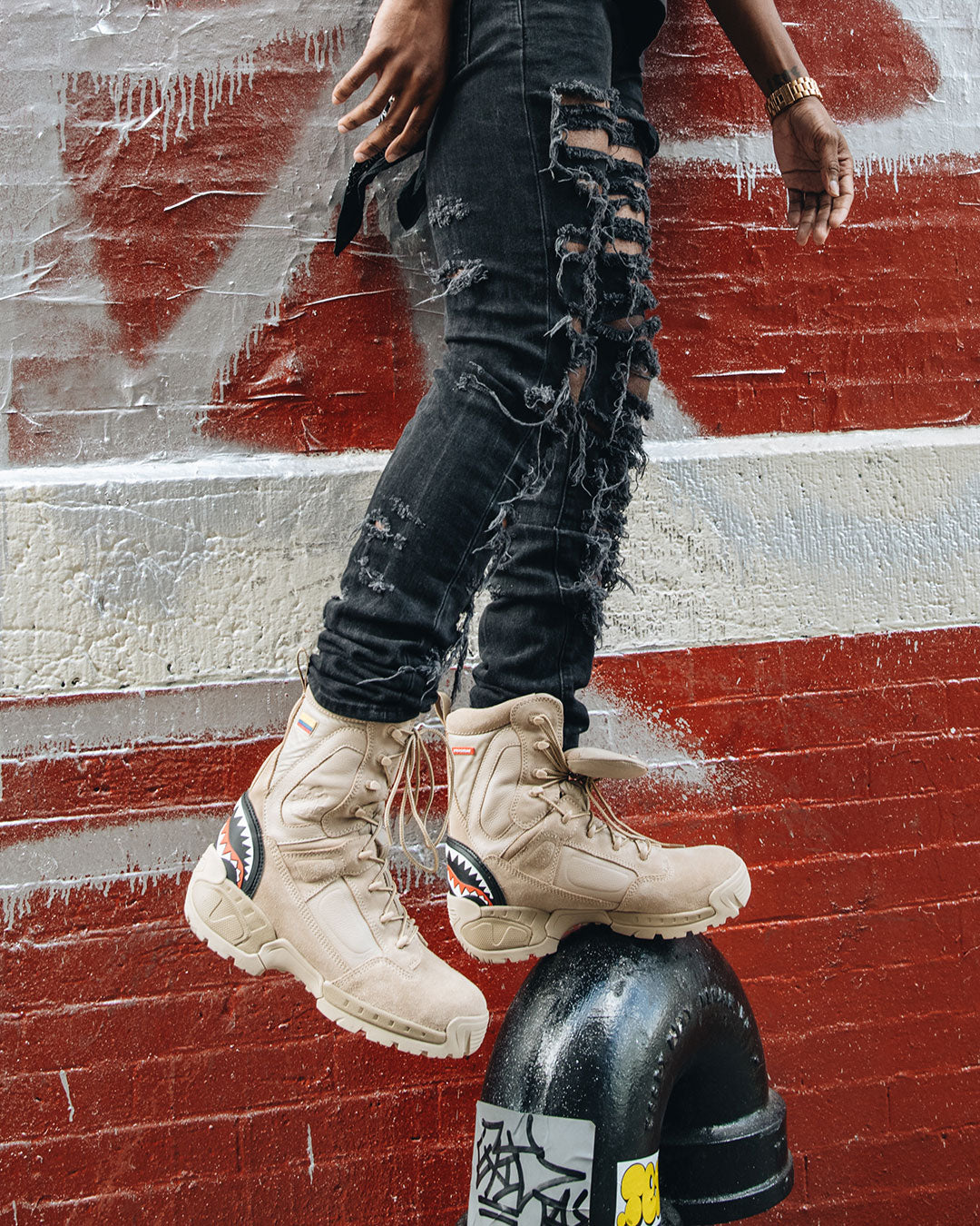 BEHIND THE FUERZA COBRA COMBAT BOOTS SPRAYGROUND®