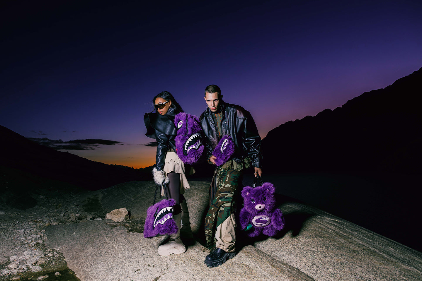 FURZILLA SHARK (PURP) – SPRAYGROUND®