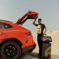 SPRAYGROUND® LUGGAGE THAT GOLD DRAP FULL-SIZE LUGGAGE