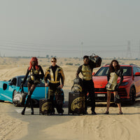 SPRAYGROUND® LUGGAGE THAT GOLD DRAP CARRY-ON LUGGAGE