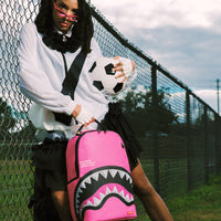 SHARK CENTRAL EMBROIDERED EFFECT BACKPACK