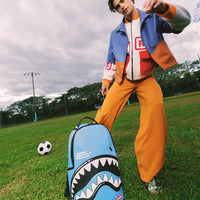 SPRAYGROUND® BACKPACK SHARK CENTRAL BUBBLY BLUE BACKPACK