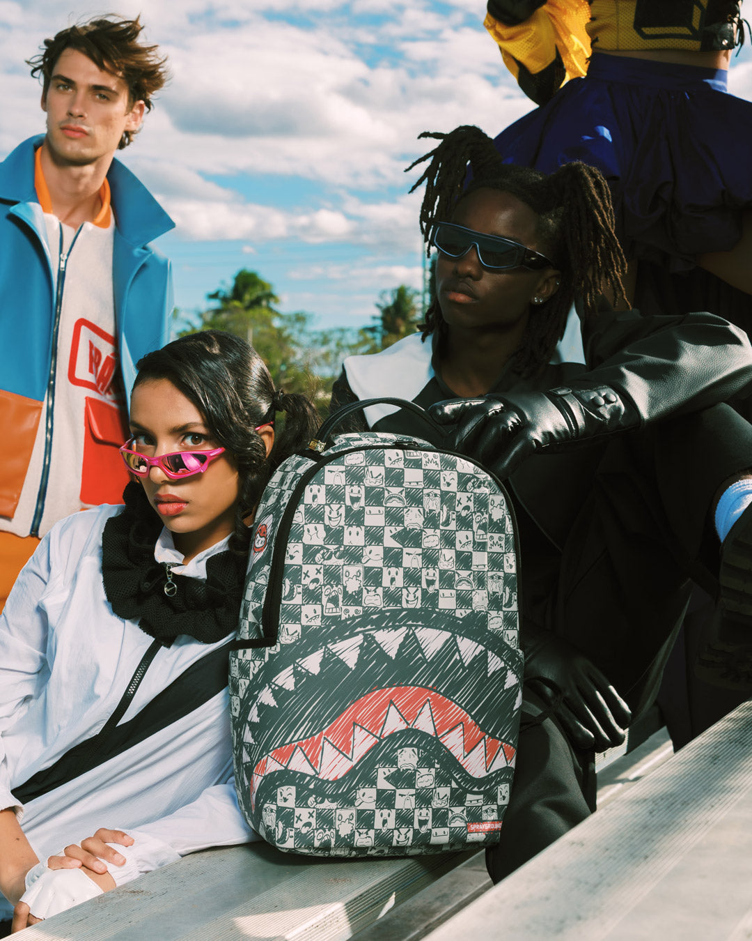 SHARKS IN PARIS OUTLAWS BACKPACK – SPRAYGROUND®