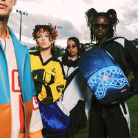 SPRAYGROUND® BACKPACK SHARK CENTRAL NEON NEBULA BACKPACK