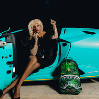 SPRAYGROUND® BACKPACK A.I. AFRICAN INTELLIGENCE REWIRED & INSPIRED BACKPACK - SANDFLOWER COLLAB