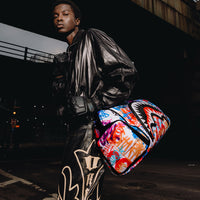 SPRAYGROUND® DUFFLE TAGGED UP PUFFER DUFFLE