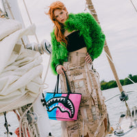 SPRAYGROUND® TOTE CANDY CLASH SHARK CENTRAL TOTE