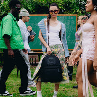 SPRAYGROUND® BACKPACK JETLAG JOURNEYS SATEEN CHATEAU BACKPACK