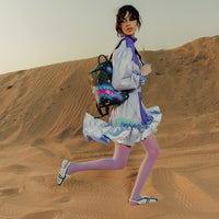 SPRAYGROUND® BACKPACK PURPLE SLIME TAKEOVER SAVAGE BACKPACK