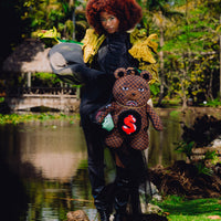 SHARKS IN PARIS GRIN & GRIND MONEYBEAR BACKPACK