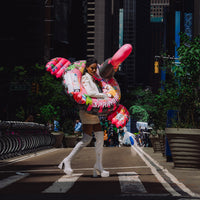 SPRAYGROUND® FLOATY FLAMINGO MAFIA - POOL PARTY FLOATY