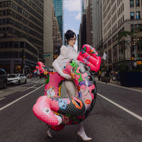 SPRAYGROUND® FLOATY FLAMINGO MAFIA - POOL PARTY FLOATY