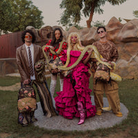 SPRAYGROUND® POUCHETTE AI HENNY FLORAL CROSSOVER CLUTCH