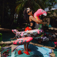 SPRAYGROUND® FLOATY FLAMINGO MAFIA - POOL PARTY FLOATY
