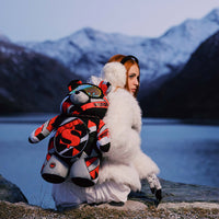 SPRAYGROUND® BACKPACK SHREDDED ARCTIC MONEYBEAR BACKPACK