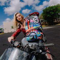 SPRAYGROUND® BACKPACK REMOVABLE EYES SUNBURST BACKPACK
