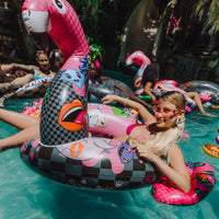 SPRAYGROUND® FLOATY FLAMINGO MAFIA - POOL PARTY FLOATY