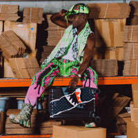 SPRAYGROUND® LUGGAGE SHARK SLASH CARRY-ON LUGGAGE