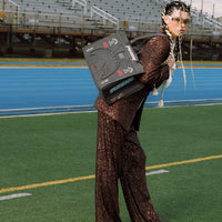 SPRAYGROUND® TOTE GRID LOCKED TORTUGA TOTE
