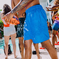 SPRAYGROUND® SWIM BLUE HENNY SWIM SHORT