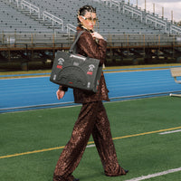 SPRAYGROUND® TOTE GRID LOCKED TORTUGA TOTE