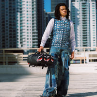 SPRAYGROUND® BACKPACK DOUBLE TROUBLE DOUBLE DUFFLE BACKPACK