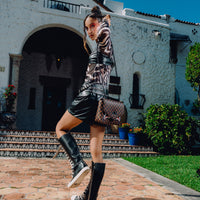SPRAYGROUND® HANDBAG SHARKS IN PARIS GRIN & GRIND HANDBAG