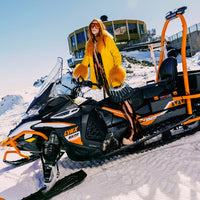 SPRAYGROUND® HANDBAG GOLD AND DANGEROUS SHARK HANDBAG