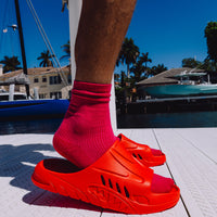 SPRAYGROUND® FOOTWEAR SHARKSLIDE: RED