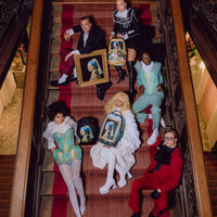 SPRAYGROUND® BACKPACK MAURITSHUIS MUSEUM SHARK PALETTE GIRL WITH A PEARL EARRING COLLAB BACKPACK