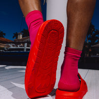 SPRAYGROUND® FOOTWEAR SHARKSLIDE: RED