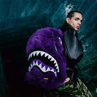 SPRAYGROUND® BACKPACK FUR CRAY PURP BACKPACK