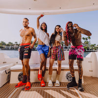 SPRAYGROUND® SWIM SG LOGO PATCHES SWIM SHORT