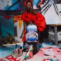 SPRAYGROUND® BACKPACK WYNWOOD WALLS COLLAB MURAL MUSEUM BACKPACK