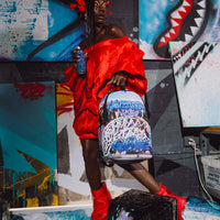 SPRAYGROUND® BACKPACK WYNWOOD WALLS COLLAB MURAL MUSEUM BACKPACK