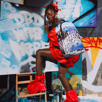 SPRAYGROUND® BACKPACK WYNWOOD WALLS COLLAB MURAL MUSEUM BACKPACK