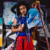SPRAYGROUND® BACKPACK WYNWOOD WALLS COLLAB DIGITAL DOES JULY BACKPACK