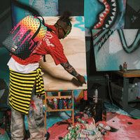 WYNWOOD WALLS COLLAB DAN LAM DRIPS BACKPACK