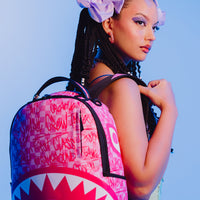SPRAYGROUND® BACKPACK PINK CHECK GRAFFITI BACKPACK