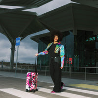 SPRAYGROUND® LUGGAGE GRAFF MAYHEM RMX CARRY-ON LUGGAGE