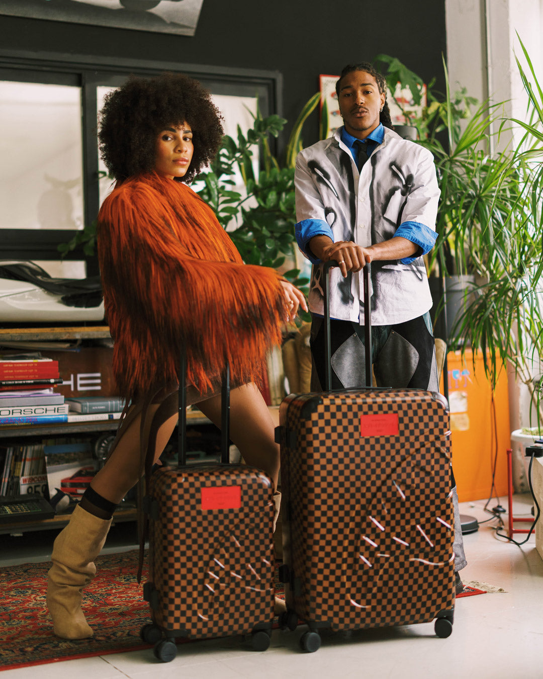 KATANA CHECK BOSS FULL-SIZE LUGGAGE – SPRAYGROUND®