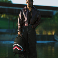 SPRAYGROUND® BACKPACK SHARK CENTRAL KNIT BACKPACK