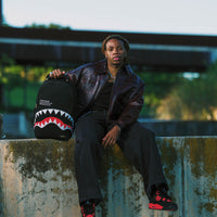 SPRAYGROUND® BACKPACK SHARK CENTRAL KNIT BACKPACK