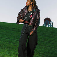 SPRAYGROUND® CROSSBODY SHARK CENTRAL KNIT SAVVY CROSSBODY