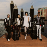 SPRAYGROUND® BACKPACK GOLD BRICK LUXE BLACK BACKPACK