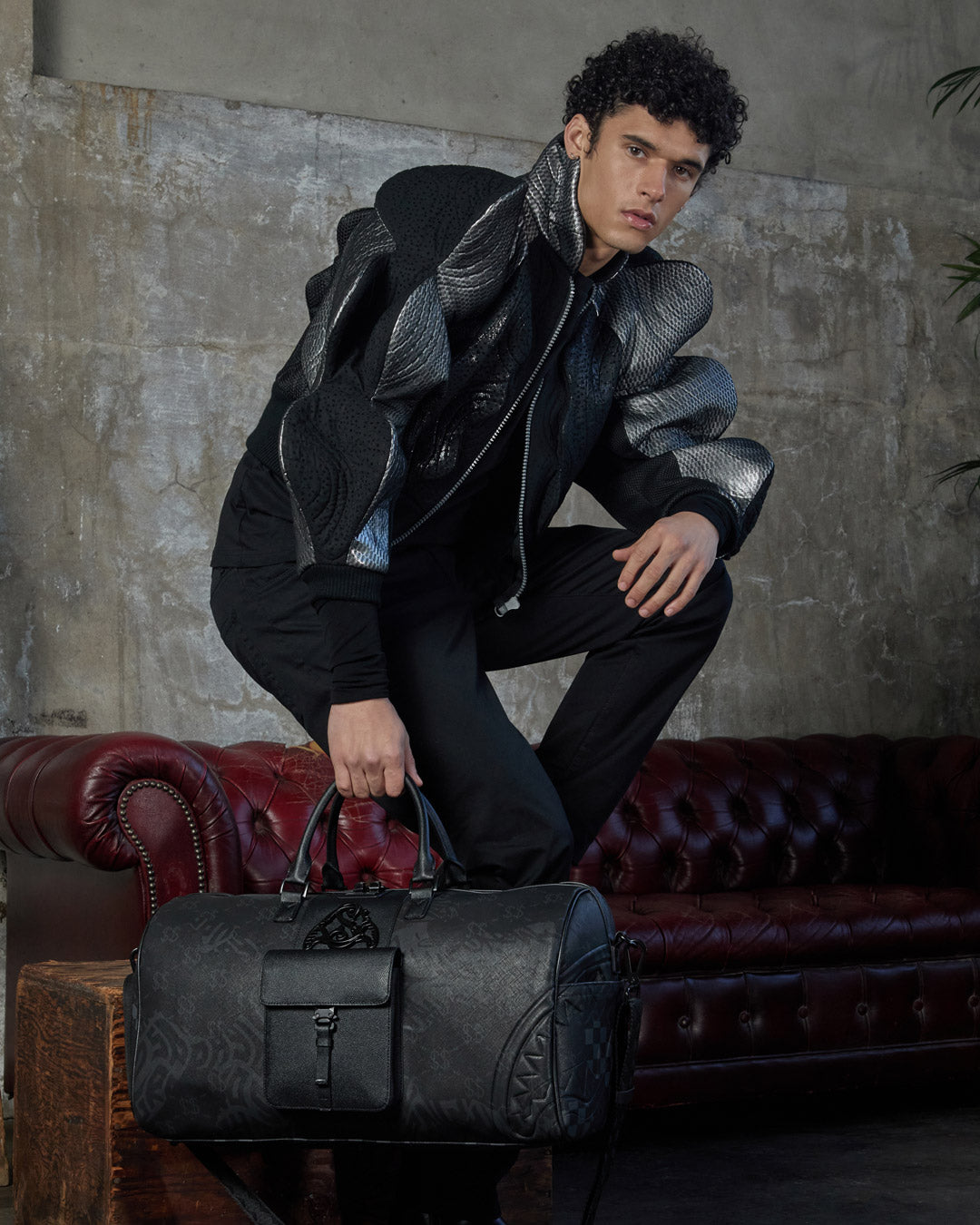 4AM JETSET MINDSET DUFFLE – SPRAYGROUND®