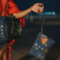 SPRAYGROUND® POUCHETTE EVISU STYLE CROSSOVER CLUTCH