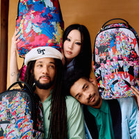 SPRAYGROUND® BACKPACK COLLABORATION HIDEKI SAIJO ABSTRACT FLOW BACKPACK