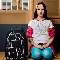 SPRAYGROUND® BACKPACK COLLABORATION ENMUI INWARDS NIGHT BACKPACK