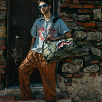 SPRAYGROUND® DUFFLE CAMORICH ROYALE CHAIN DUFFLE